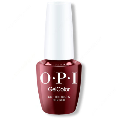 OPI - GelColor Intelli-Gel - Got the Blues for Red 0.5 oz - #GC W52