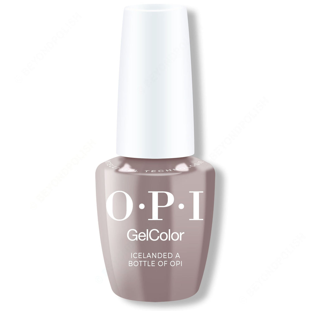 OPI - GelColor Intelli-Gel - Icelanded a Bottle of Opi 0.5 oz -