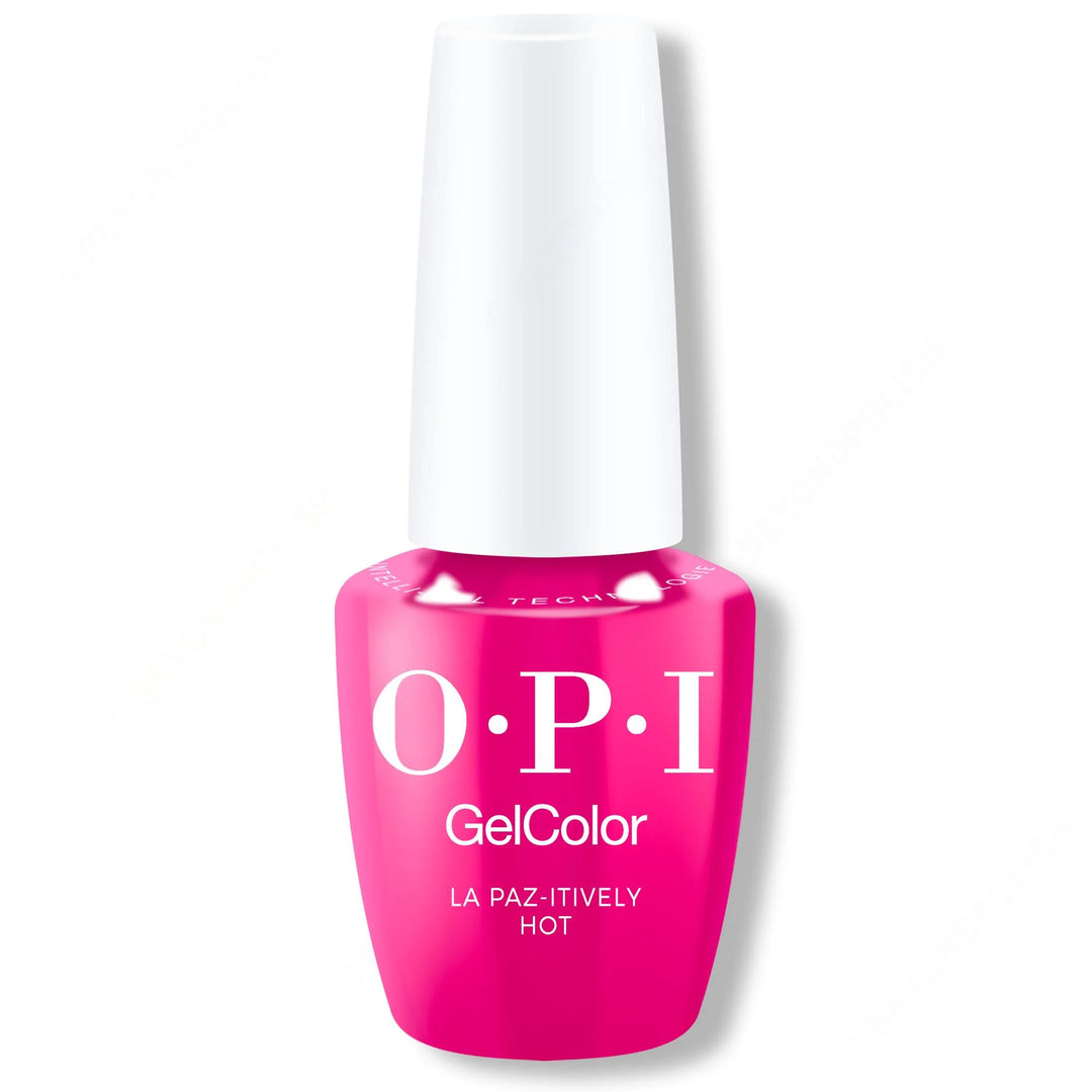 OPI GelColor Intelli-Gel - La Paz-itively Hot 0.5 Oz GCA20