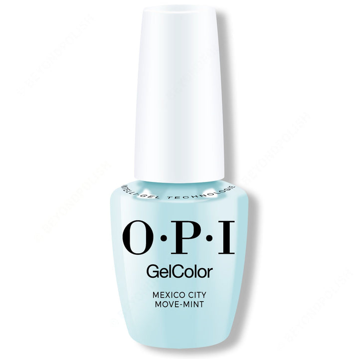 OPI - GelColor Intelli-Gel - Mexico City Move-mint 0.5 oz - 