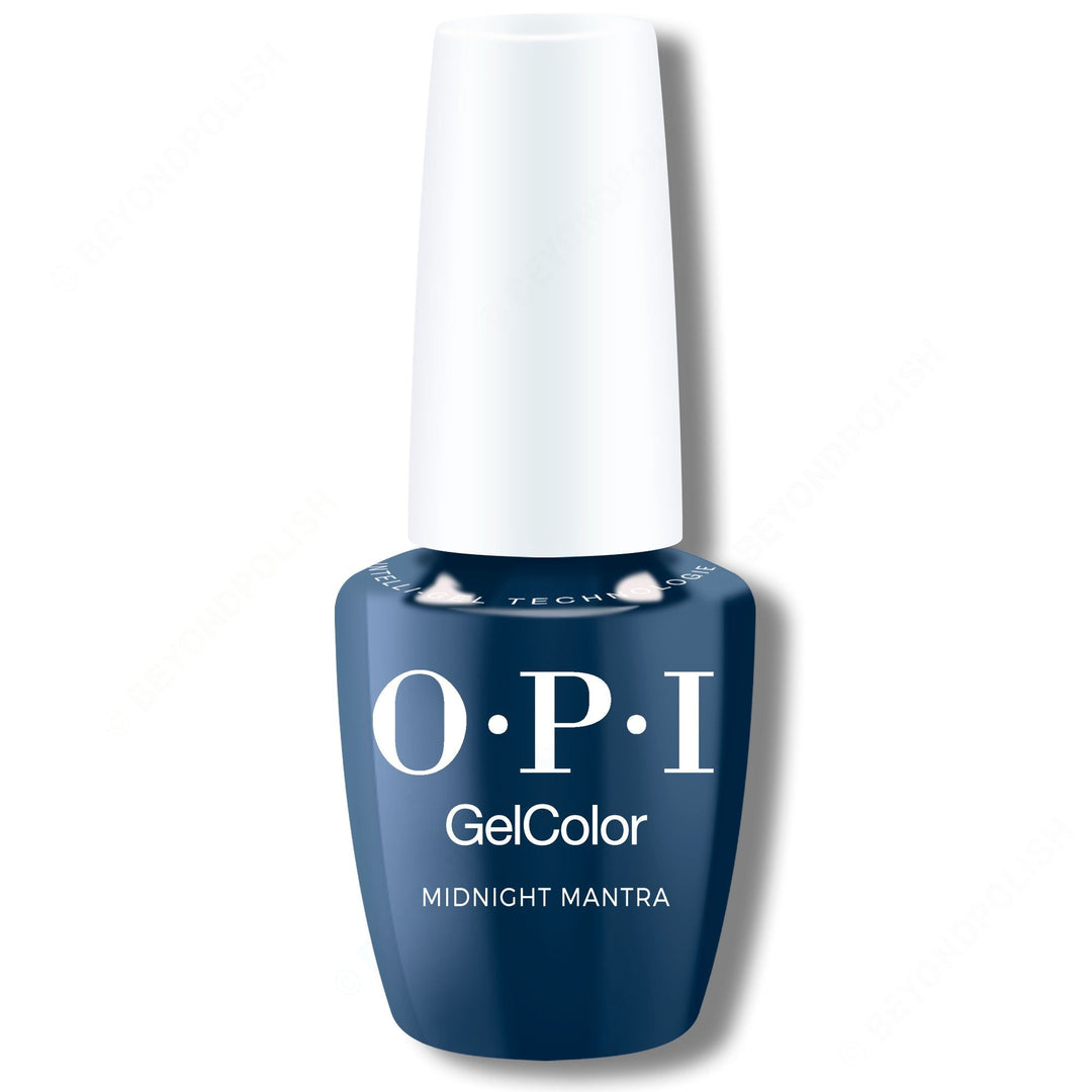 OPI - GelColor Intelli-Gel - Midnight Mantra 0.5 oz - 