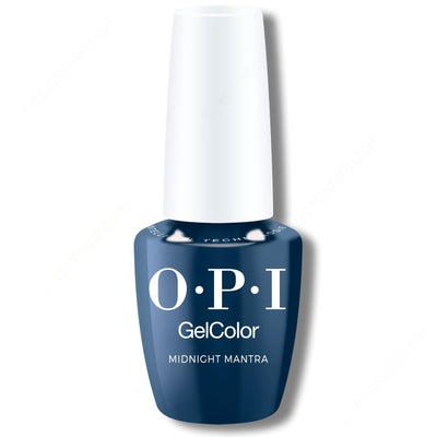 OPI - GelColor Intelli-Gel - Midnight Mantra 0.5 oz - #GC F009