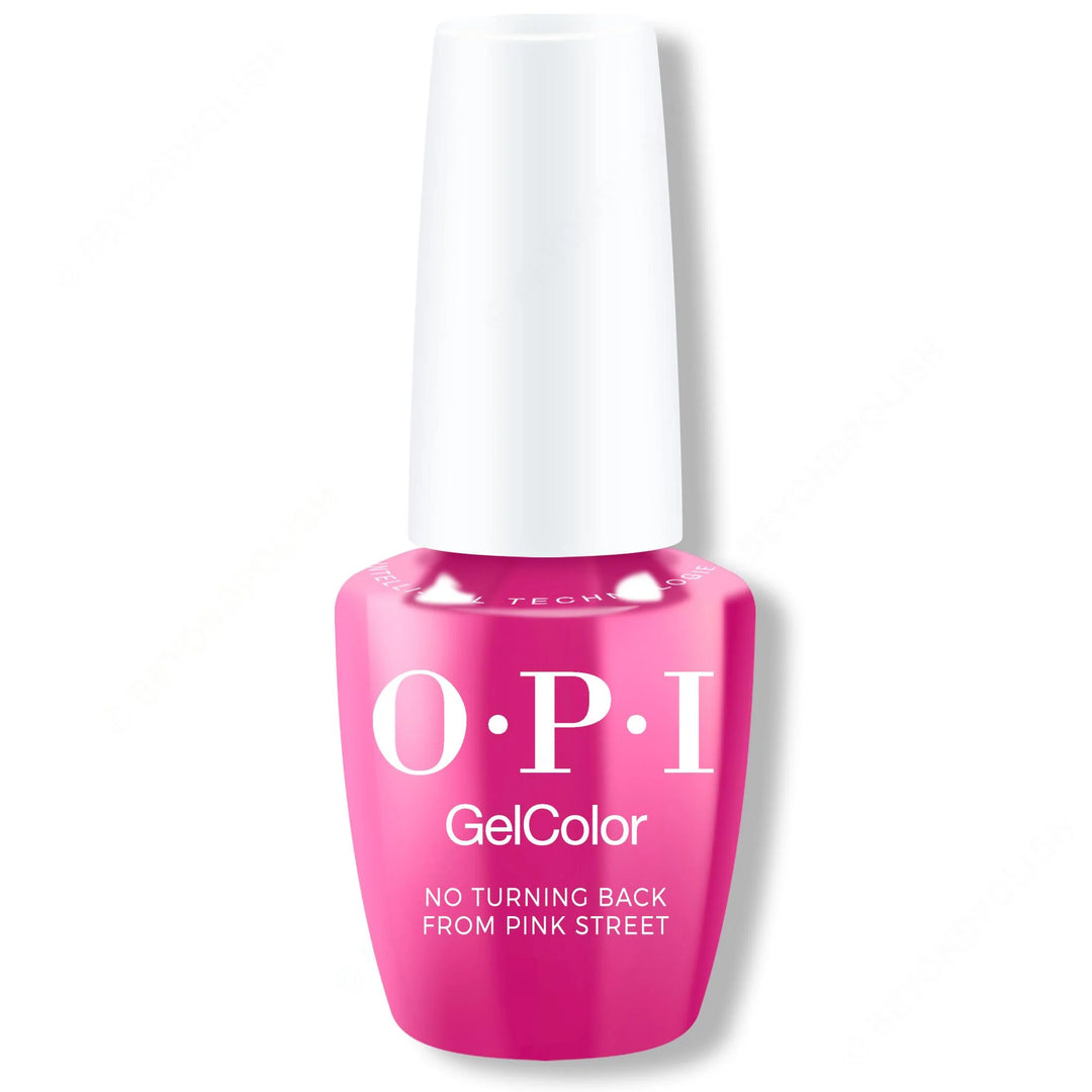 OPI GelColor Intelli-Gel - No Turning Back From Pink Street 0.5 Oz GCL19