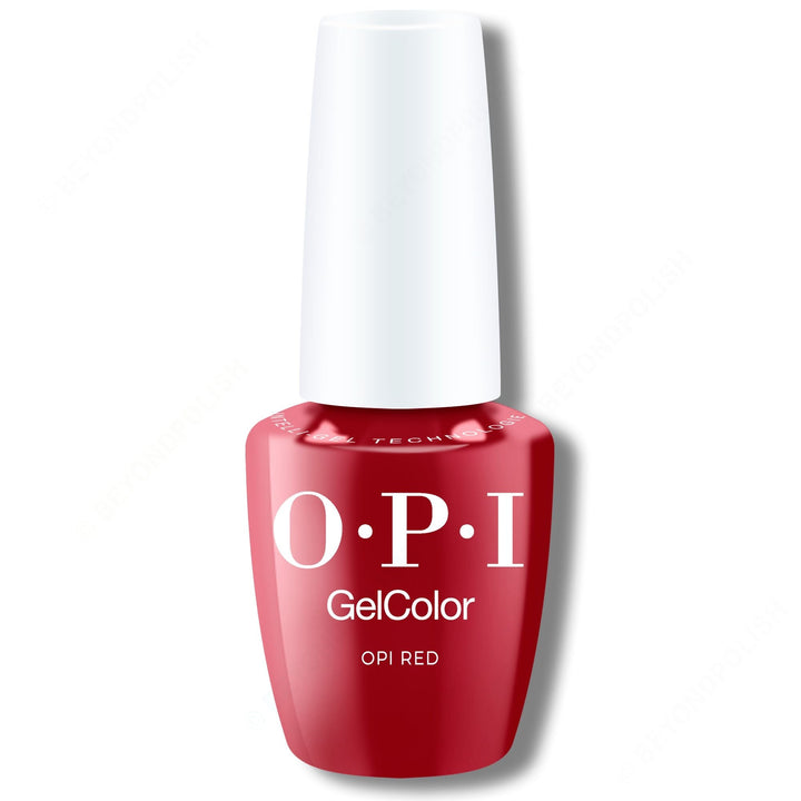 OPI - GelColor Intelli-Gel - OPI Red 0.5 oz - 