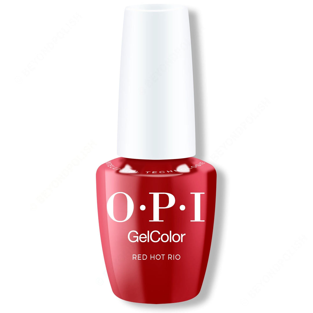 OPI - GelColor Intelli-Gel - Red Hot Rio 0.5 oz - 