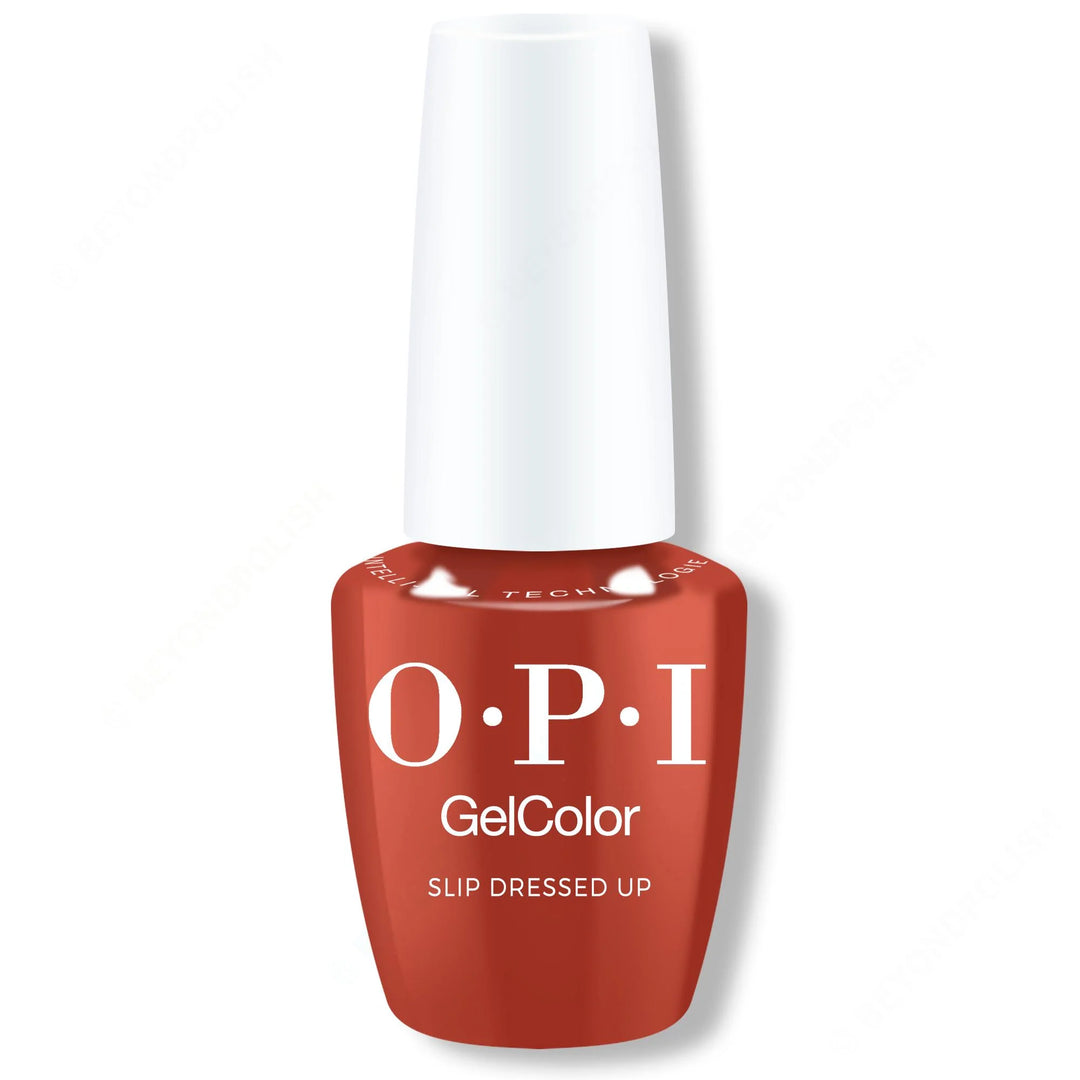 OPI GelColor Intelli-Gel - Slip Dressed Up 0.5 Oz GC F025