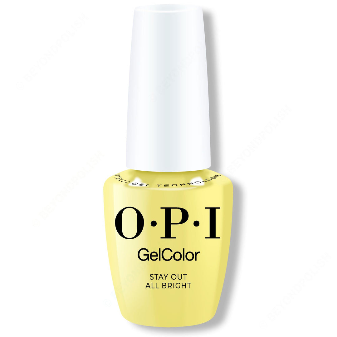 OPI - GelColor Intelli-Gel - Stay Out All Bright 0.5 oz - 