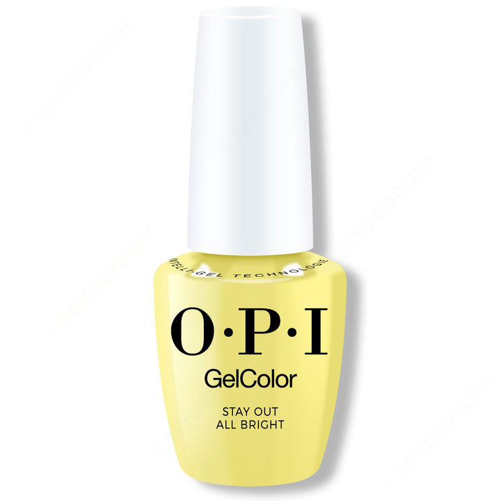 OPI - GelColor Intelli-Gel - Stay Out All Bright 0.5 oz - 