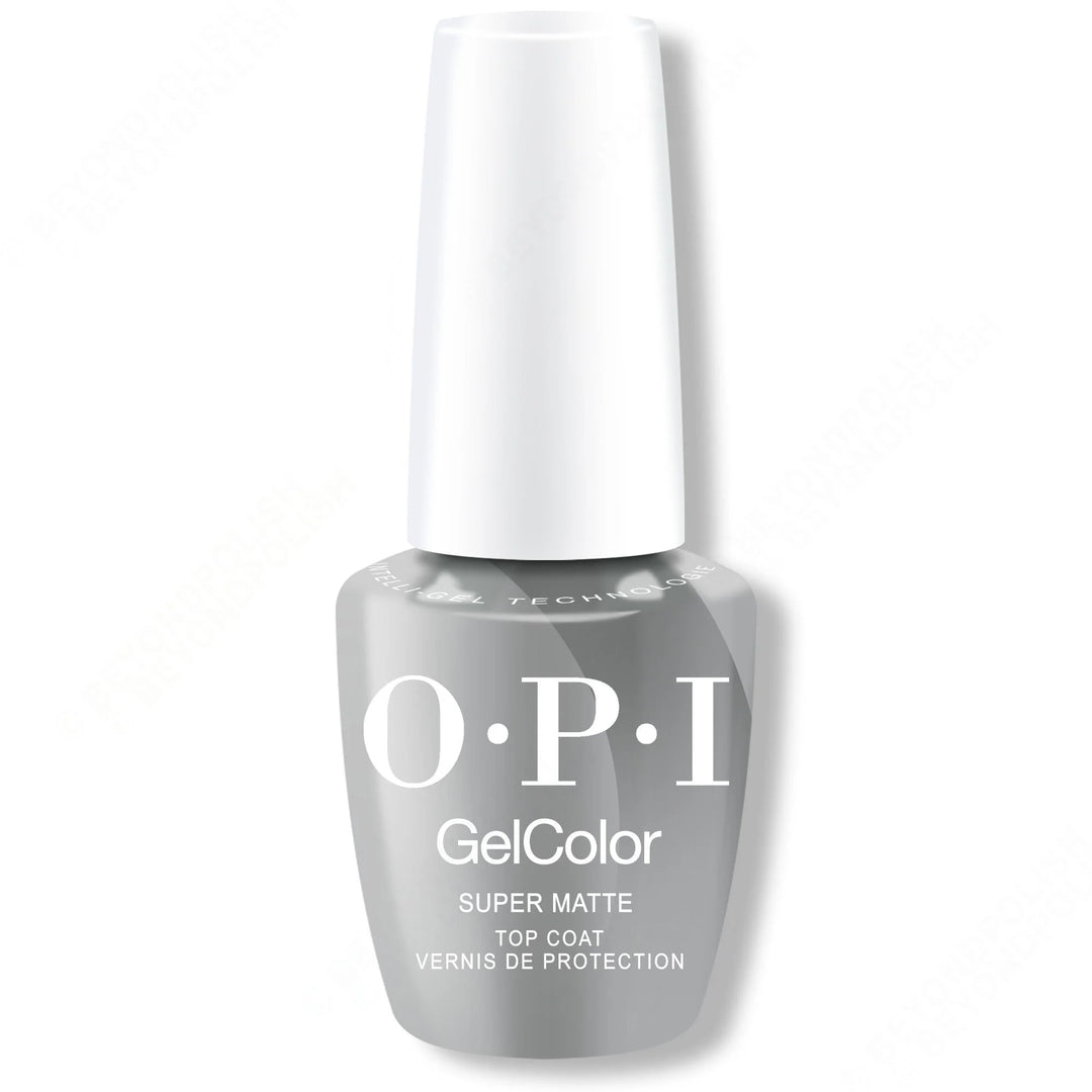 OPI - GelColor Intelli-Gel - Super Matte Top Coat 0.5 oz - 
