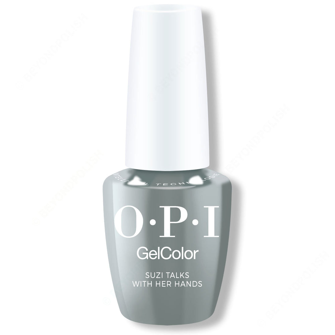 OPI - GelColor Intelli-Gel - Suzi Talks With Her Hands 0.5 oz - 