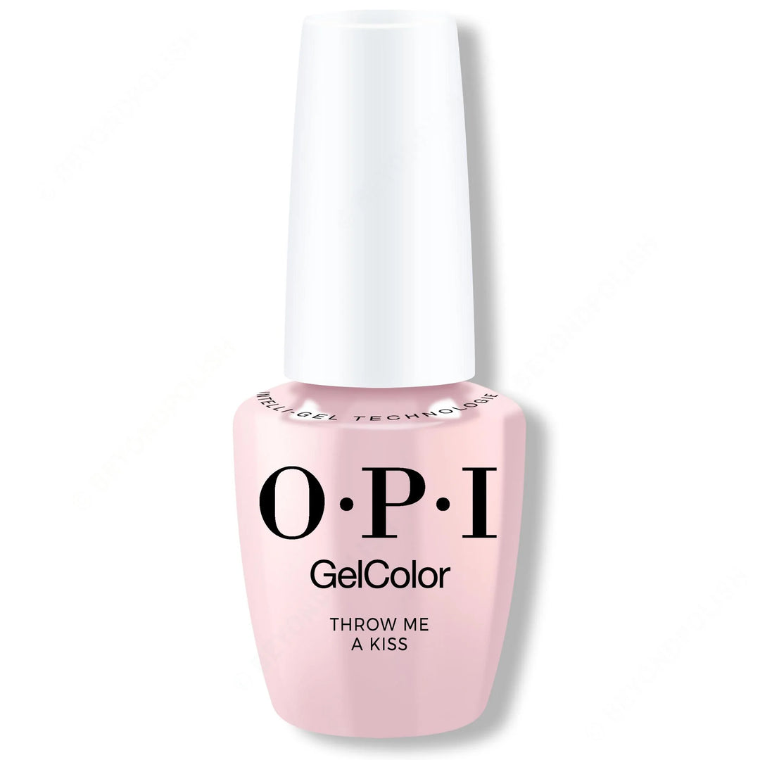OPI GelColor Intelli-Gel - Throw Me A Kiss 0.5 Oz GCSH2