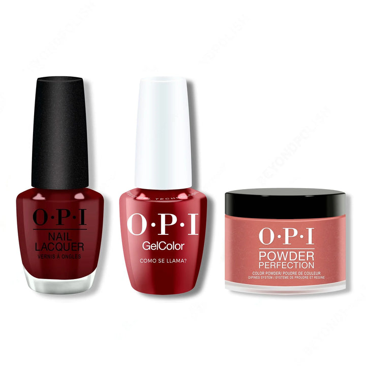 OPI - Intelli-Gel, Lacquer &amp; Dip Combo - Como Se Llama?