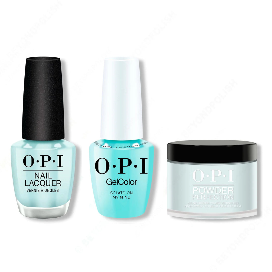 OPI - Intelli-Gel, Lacquer &amp; Dip Combo - Gelato On My Mind