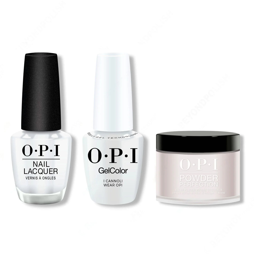 OPI - Intelli-Gel, Lacquer &amp; Dip Combo - I Cannoli Wear Opi