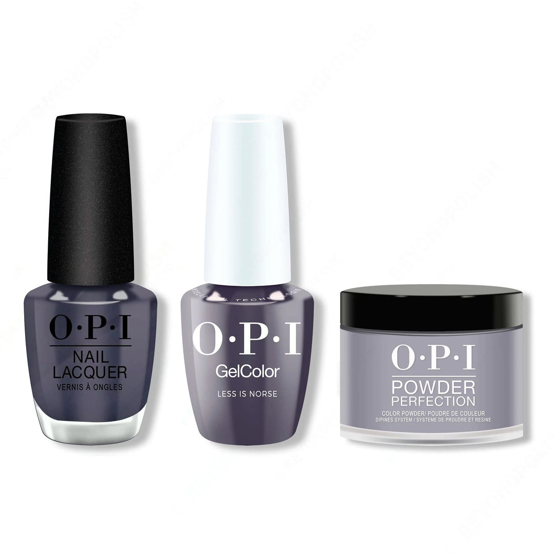 OPI - Intelli-Gel, Lacquer &amp; Dip Combo - Less is Norse