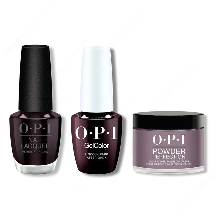 OPI - Intelli-Gel, Lacquer &amp; Dip Combo - Lincoln Park After Dark