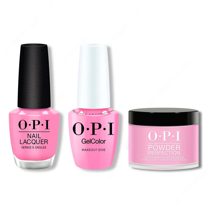 OPI - Intelli-Gel, Lacquer &amp; Dip Combo - Makeout-Side