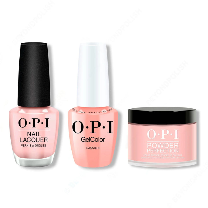 OPI - Intelli-Gel, Lacquer &amp; Dip Combo - Passion