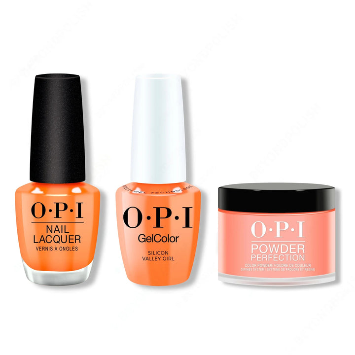 OPI - Intelli-Gel, Lacquer &amp; Dip Combo - Silicon Valley Girl