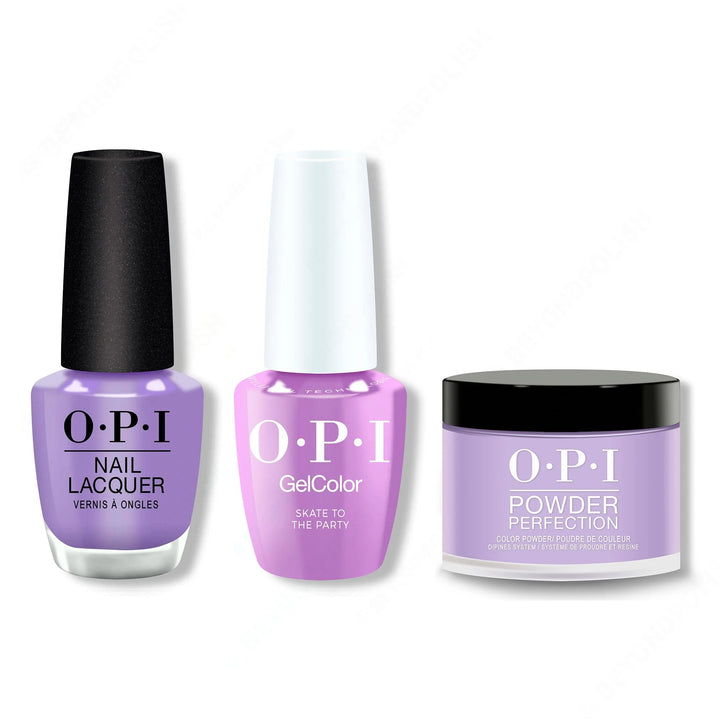 OPI - Intelli-Gel, Lacquer &amp; Dip Combo - Skate To The Party