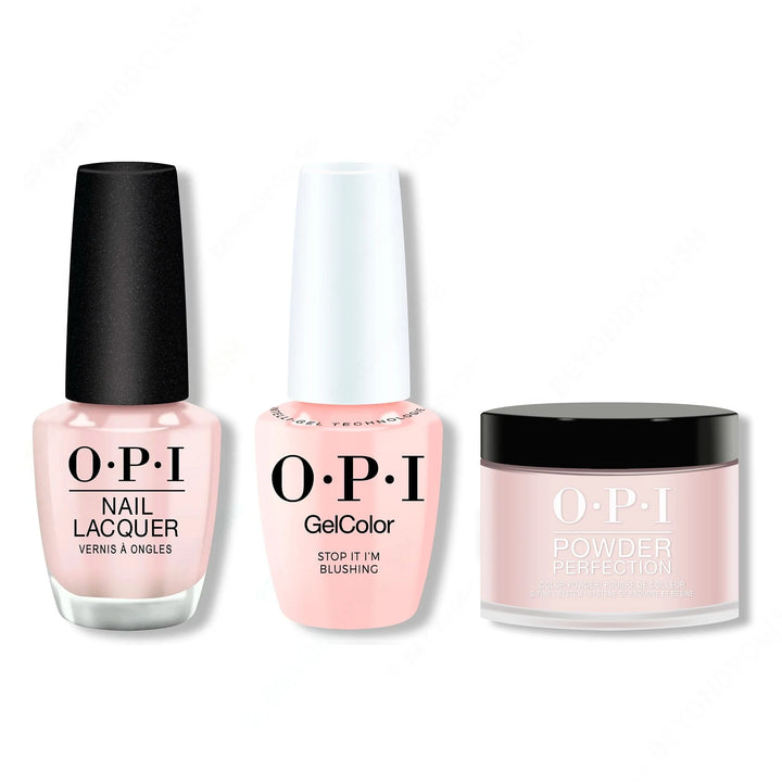 OPI - Intelli-Gel, Lacquer &amp; Dip Combo - Stop It I&