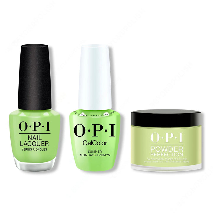OPI - Intelli-Gel, Lacquer &amp; Dip Combo - Summer Monday-Fridays