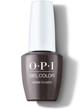 OPI Gel Color - Brown to Earth GC F004
