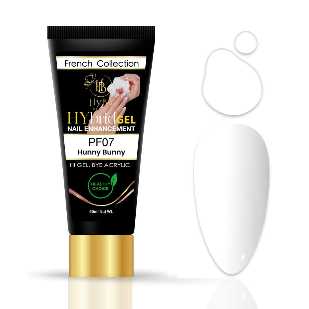 HyBa HyGEL Hybrid Gel 60ml - #PF07 Hunny Bunny White