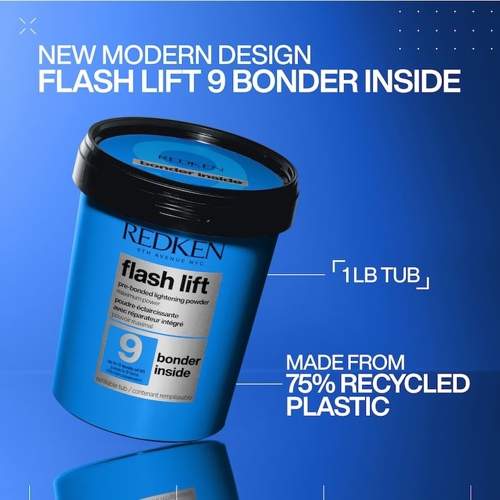 REDKEN - FLASH LIFT POWER 9 BONDER INSIDE 1.1 lb Tub