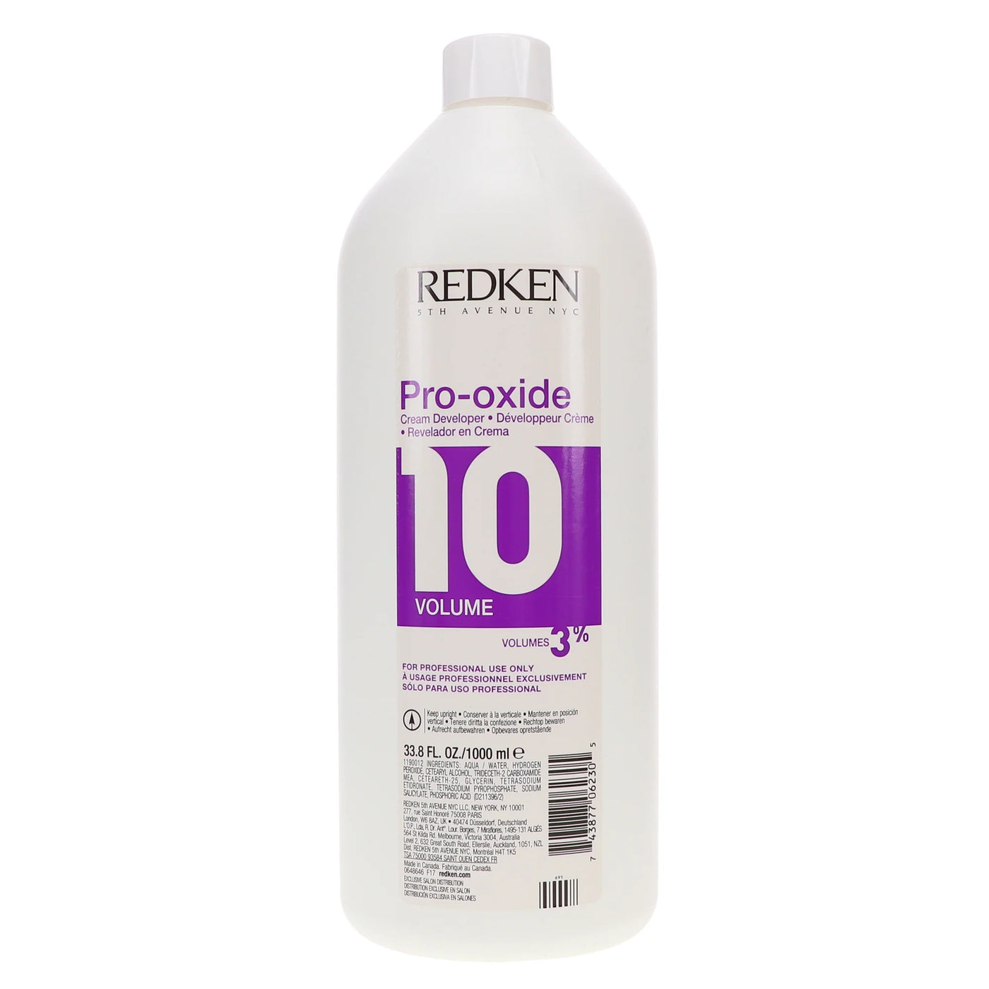 REDKEN - PRO-OXIDE Cream Developer 10-Volume