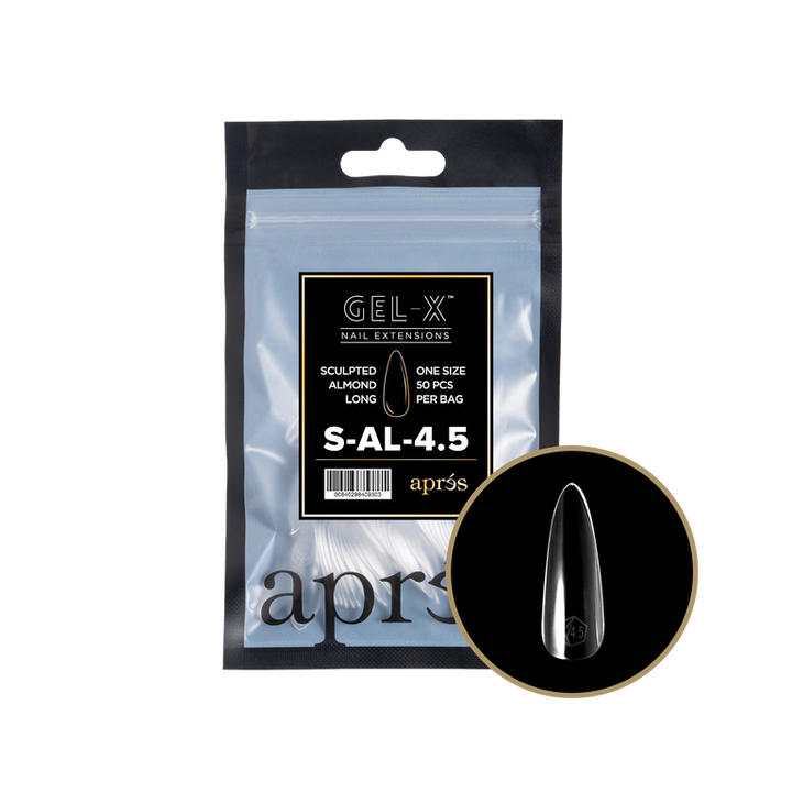 APRES - GEL-X® SCULPTED ALMOND LONG REFILL TIP BAG 2.0