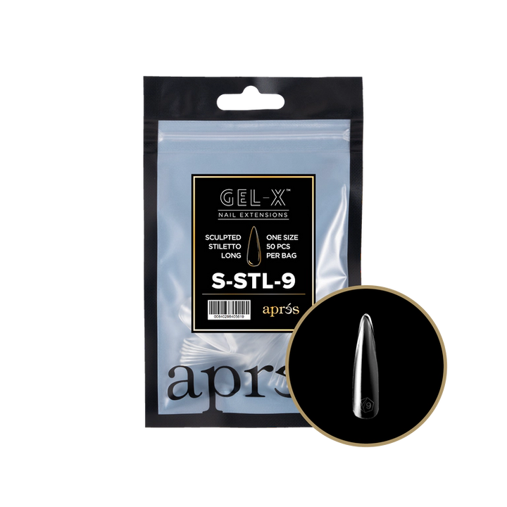 APRES - GEL-X® SCULPTED STILETTO LONG REFILL TIP BAG 2.0