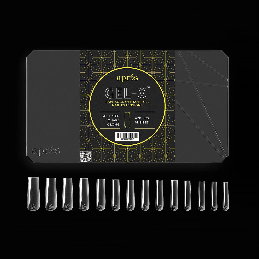 APRES - Gel-X® Sculpted Square Extra Long Box of Tips (420pcs)