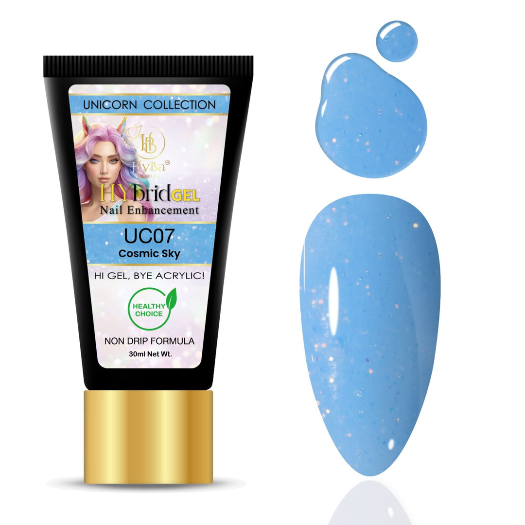 HyBa HyGEL Hybrid Gel 30ml - #UC07 Cosmic Sky