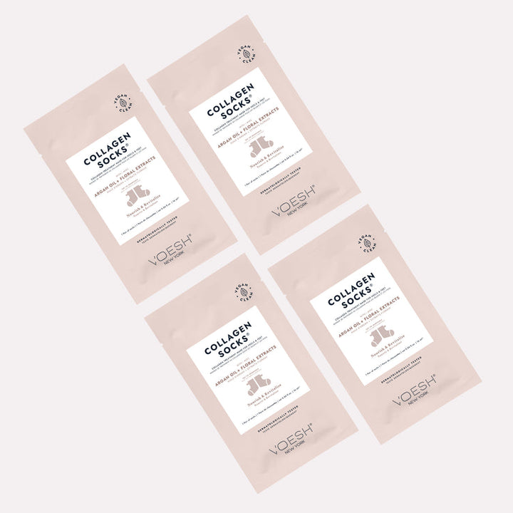 VOESH -Collagen Socks With Argan Oil Four Pack