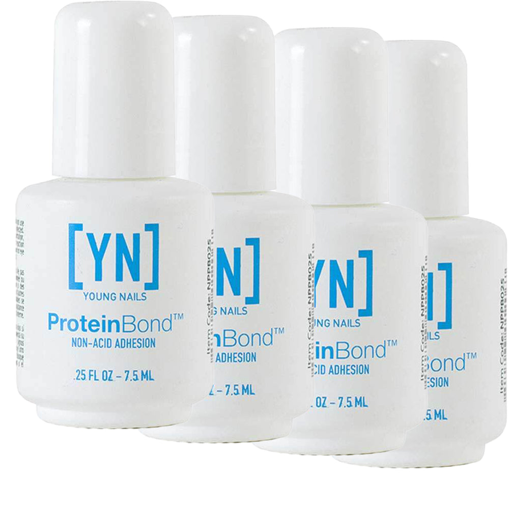 YOUNG NAILS - 4 PACK BUNDLE - Protein Bond 1/4oz.