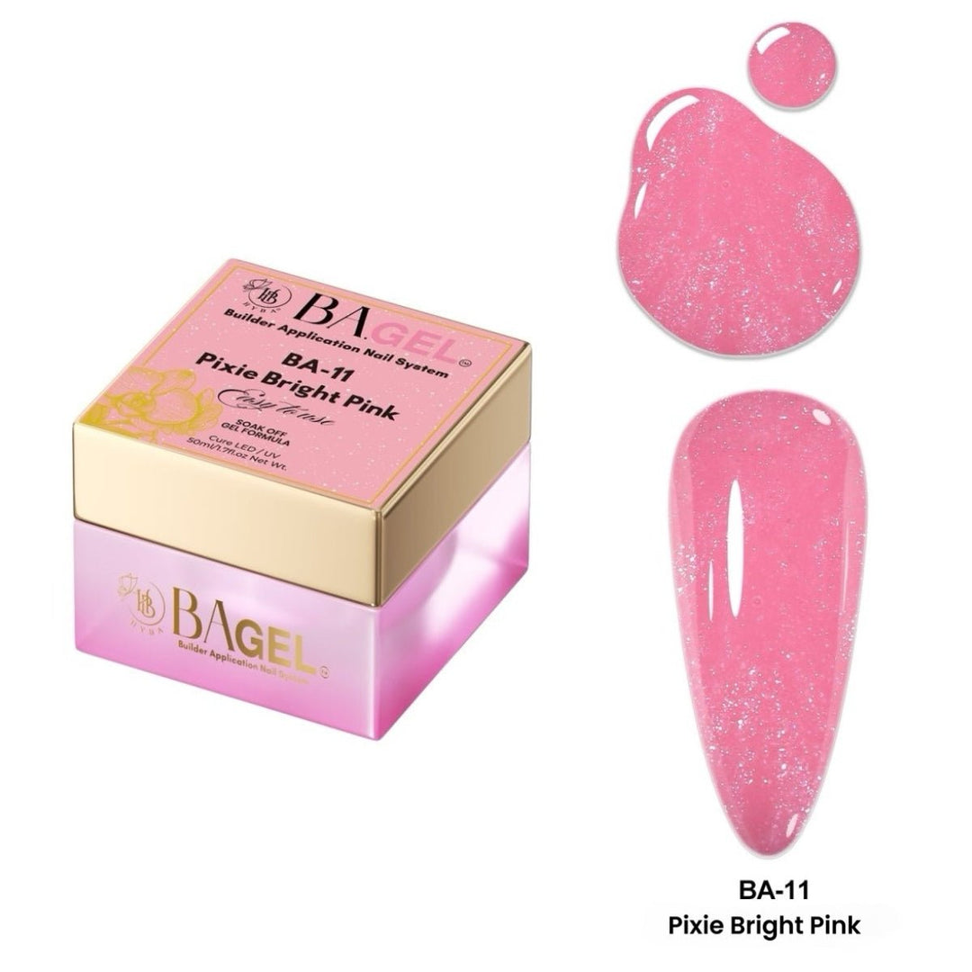 HyBa BA.GEL Builder Gel 50ml - #BA11 Pixie Bright Pink