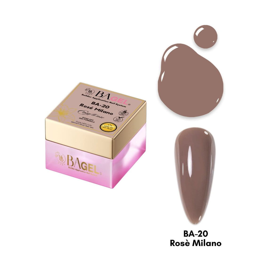 HyBa BA.GEL Builder Gel 50ml - #BA20 Rosé Milano