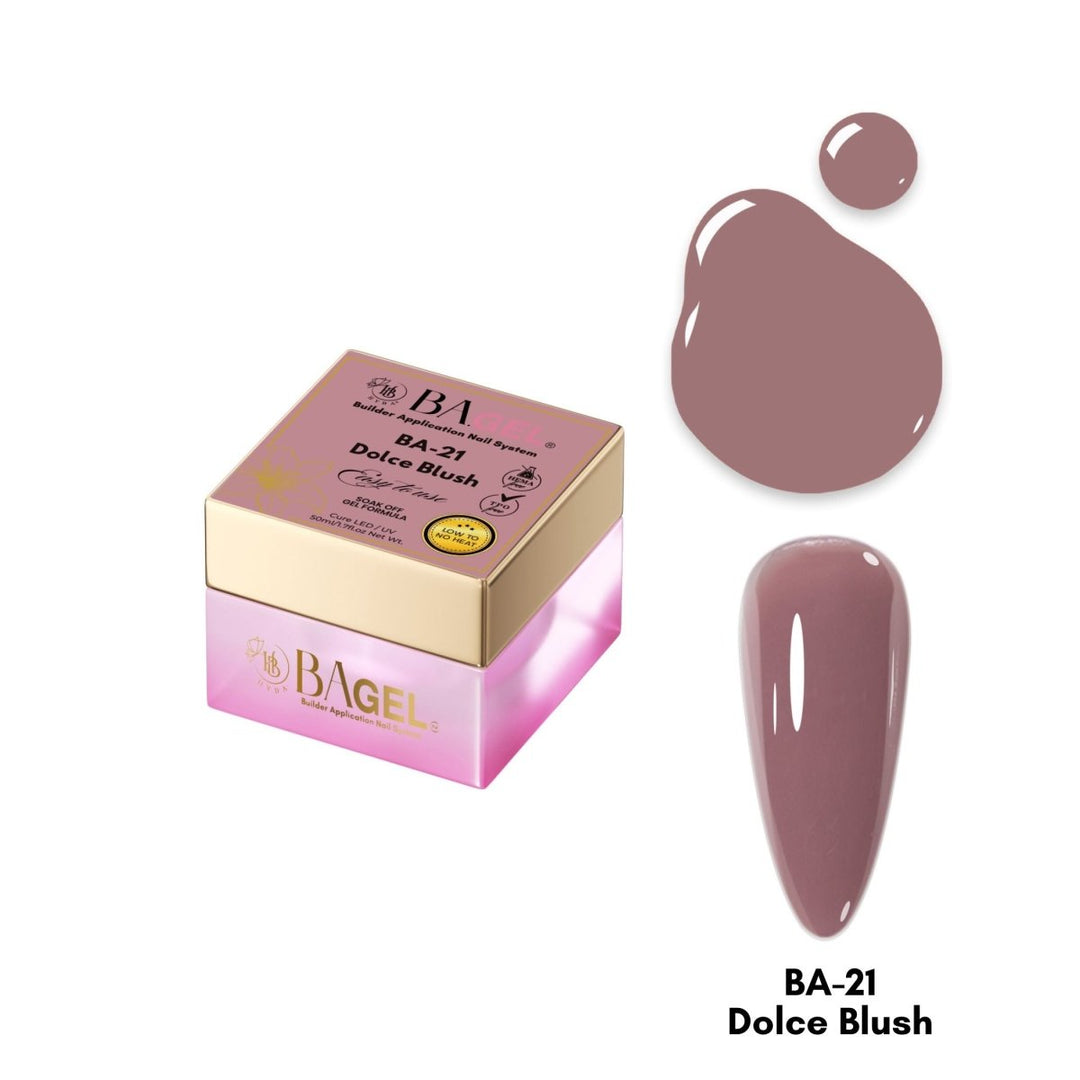 HyBa BA.GEL Builder Gel 50ml - #BA21 Dolce Blush