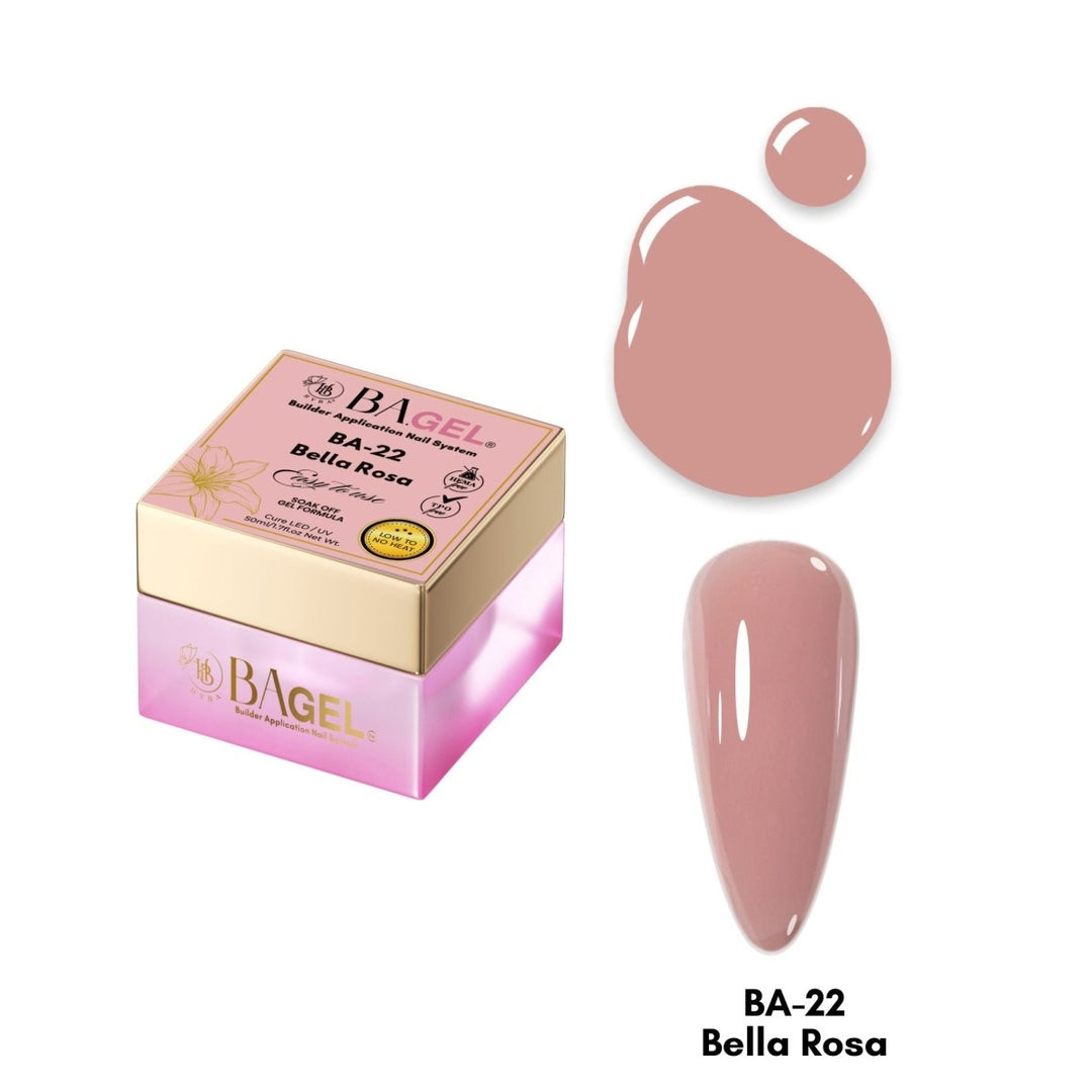 HyBa BA.GEL Builder Gel 50ml - #BA22 Bella Rosa
