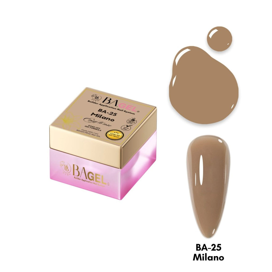 HyBa BA.GEL Builder Gel 50ml - #BA25 Crema di Milano