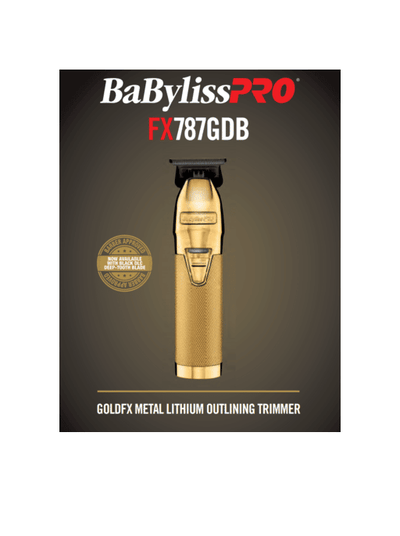 BabylissPro GoldFX Trimmer with DLC 2.0 #FX787GDB