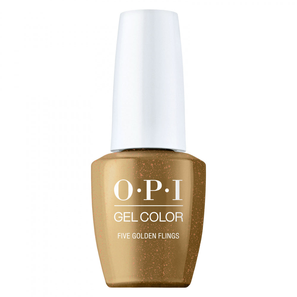 OPI Gel Color - Five Golden Rules Terribly Nice Holiday 2023
