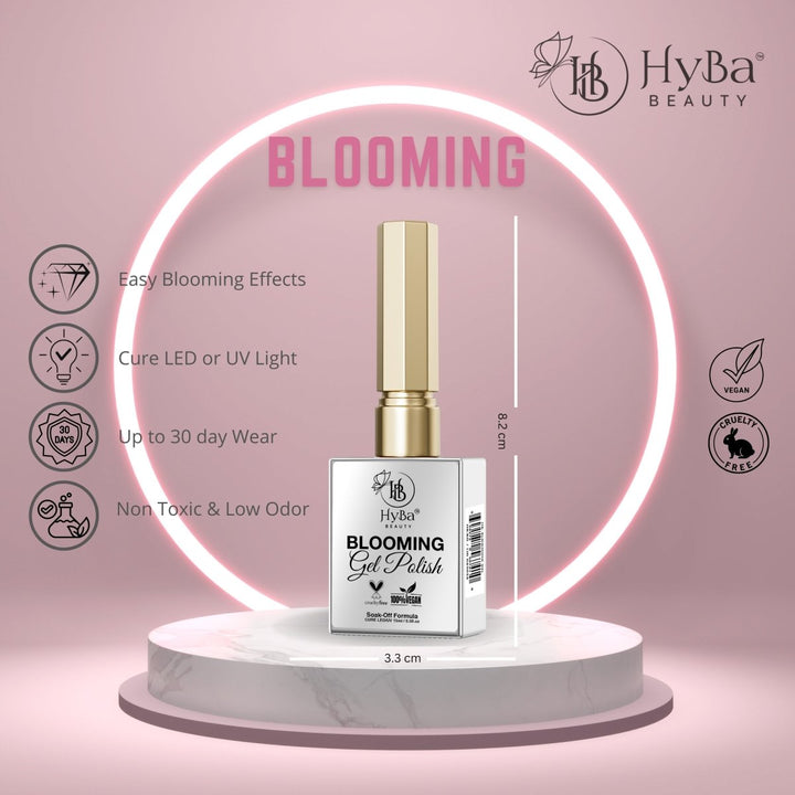 HyBa BLOOMING Gel Nail Polish - 15ml