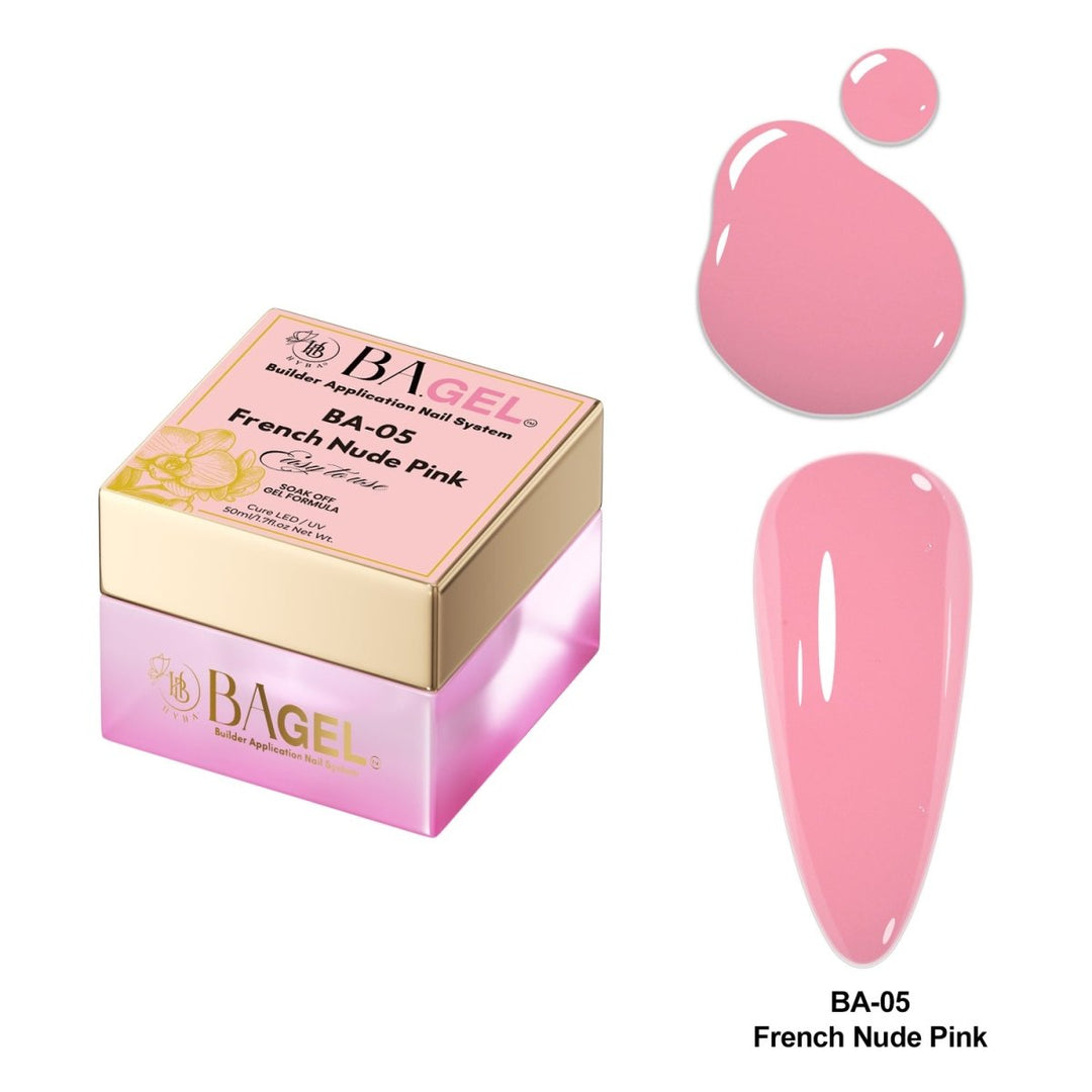 HyBa BA.GEL Builder Gel 50ml - #BA05 French Nude Pink