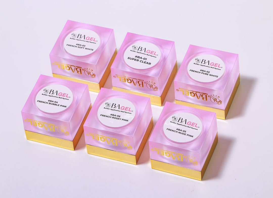 HyBa BA.GEL Builder Gel System - PARIS FRENCH Starter Kit