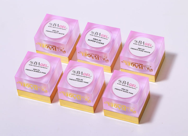 HyBa BA.GEL Builder Gel System - PARIS FRENCH Starter Kit