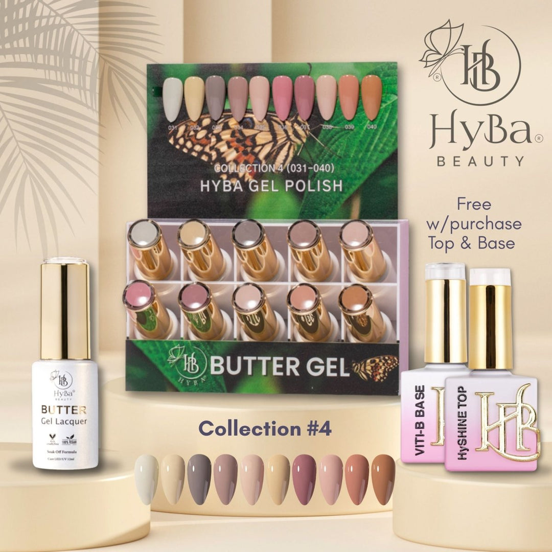 HyBa Butter Gel Series Collection #4 (#031-#040) - Box Set