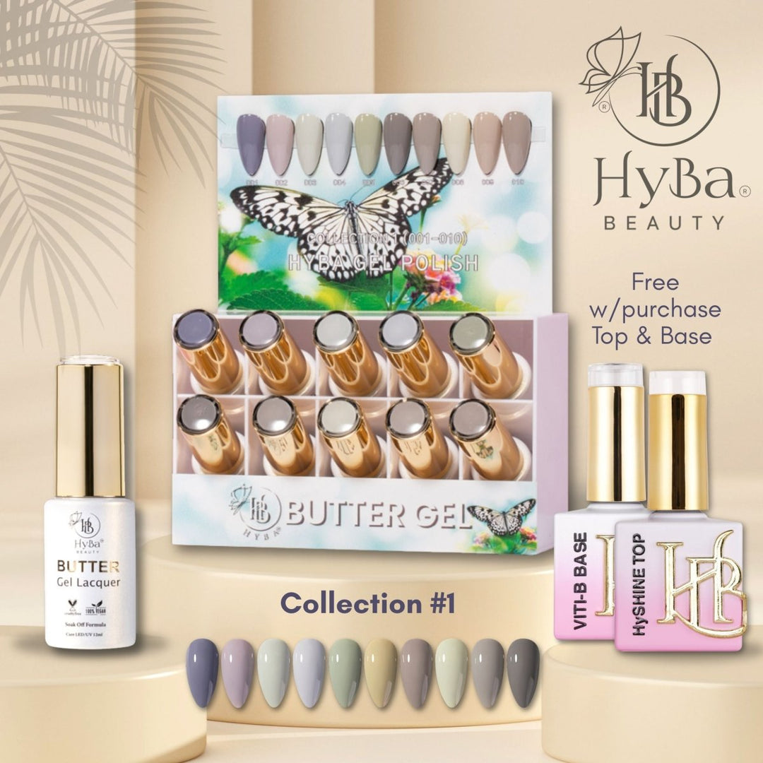 HyBa Butter Gel Series Collection #1 (#001-#010) - Box Set
