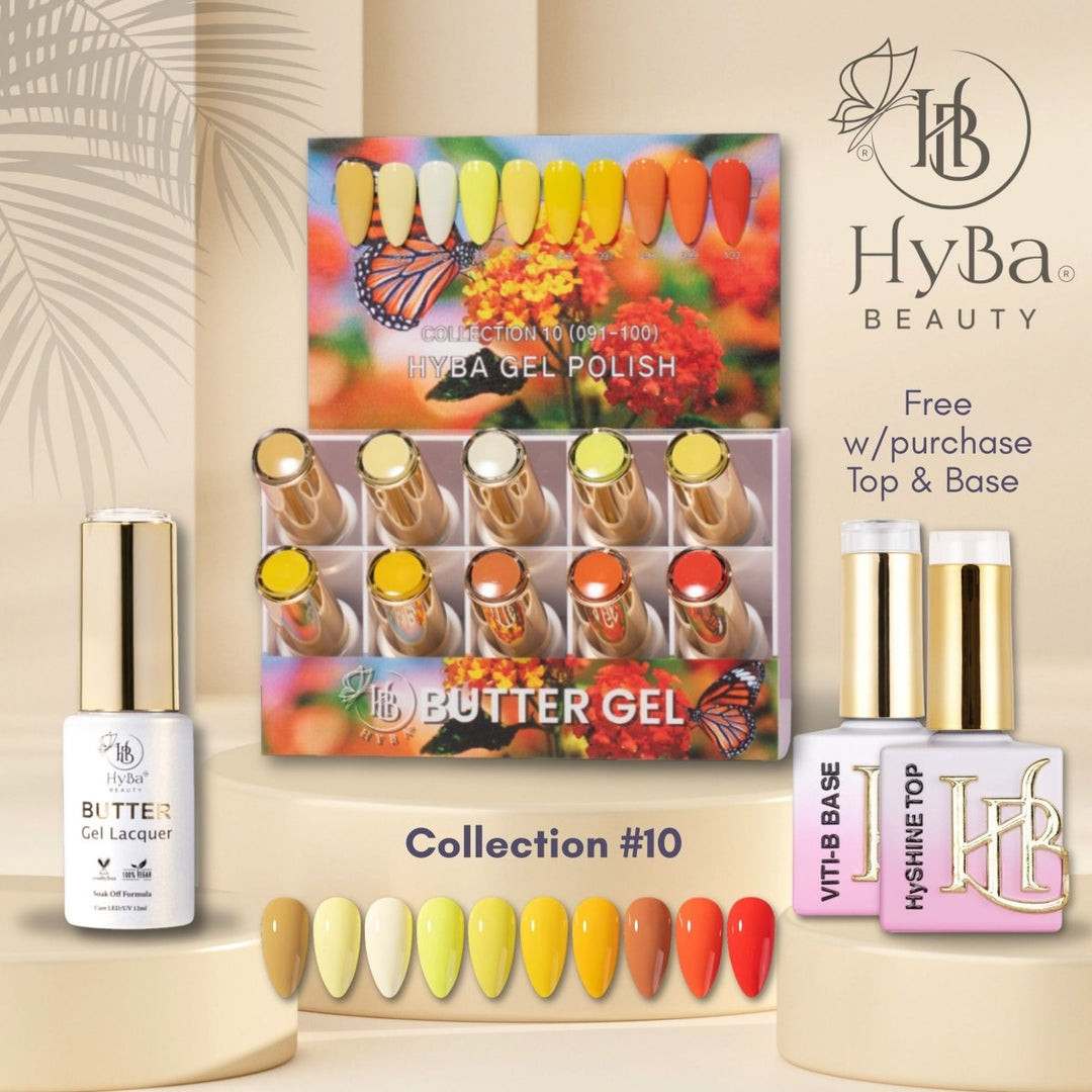 HyBa Butter Gel Series Collection #10 (#091-#100) - Box Set